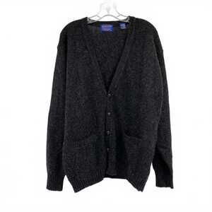 Pendleton Gray 100% Wool Cardigan | Women’s L Regular